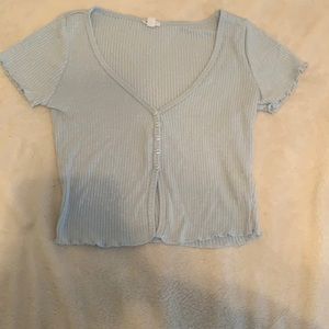 Garage Ribbed Crop Top